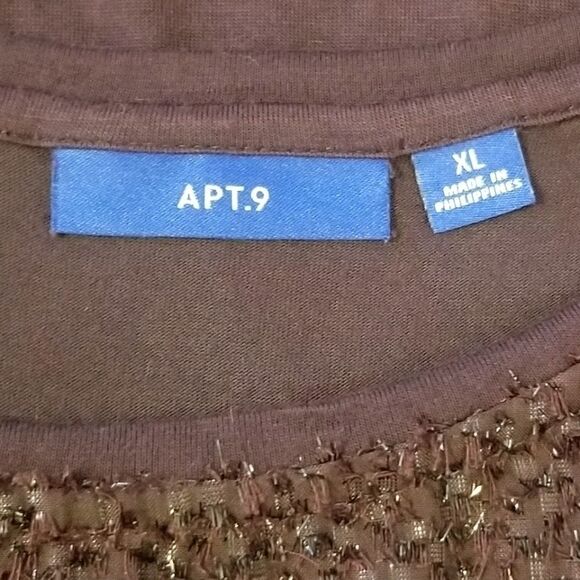 Apt.9 Sleeveless Blouse (size XL) - Picture 5 of 6